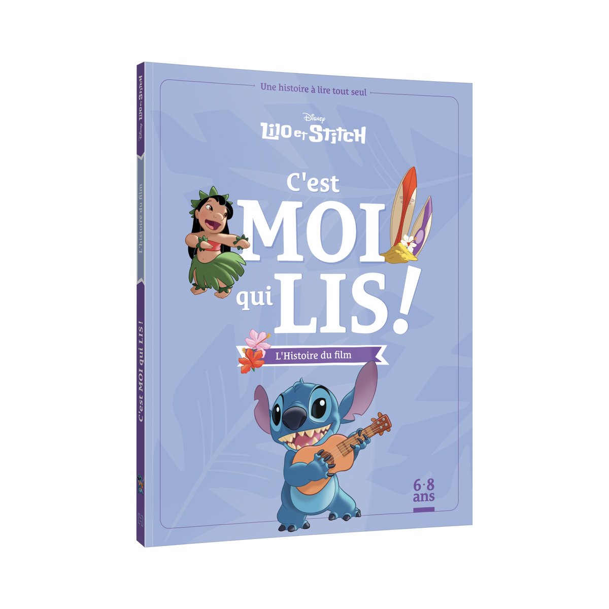 HACHETTE PRATIQUE Livre enfant Lilo et stitch - c'est moi qui lis - l'histoire du film Mauve