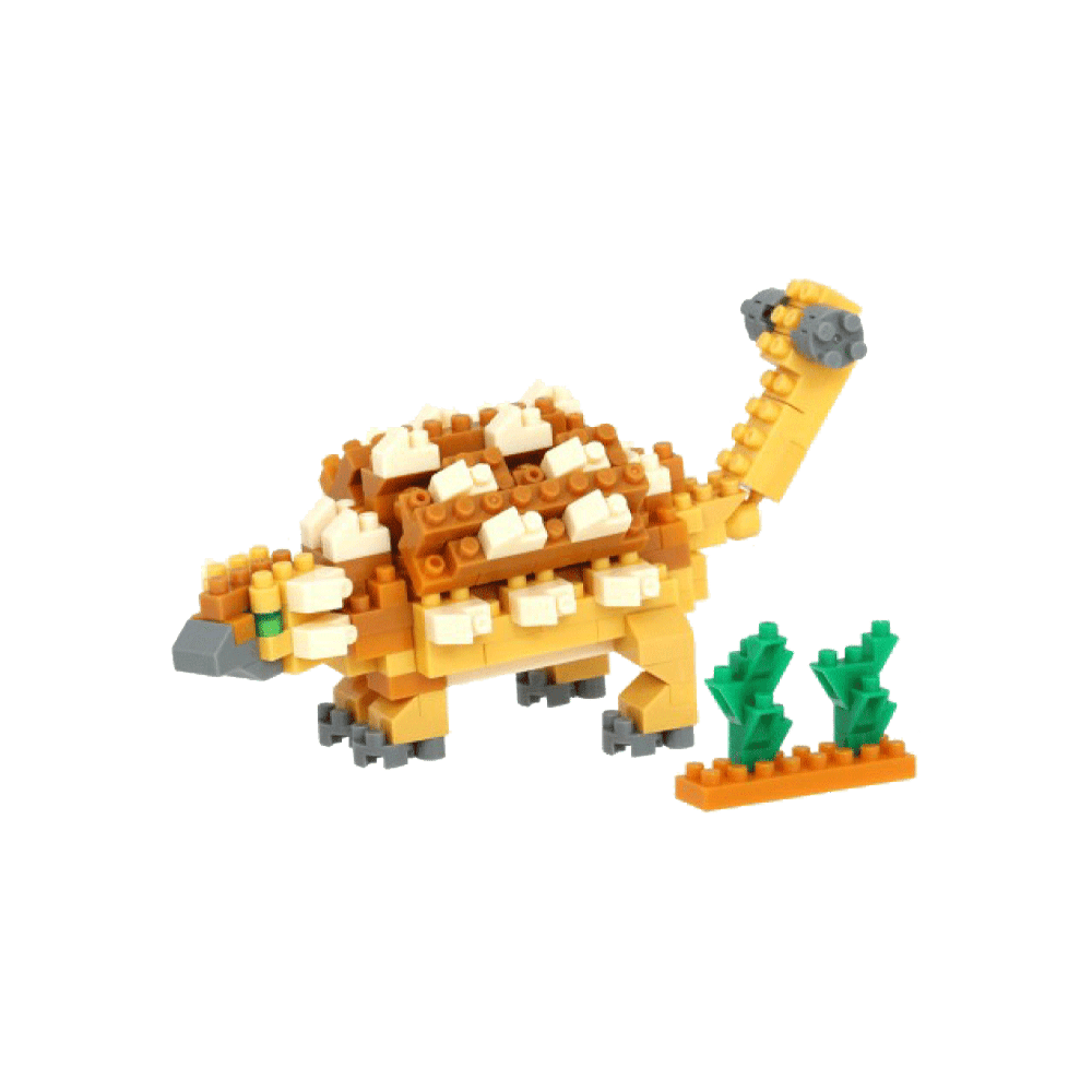 NANOBLOCK Jeu de construction Ankylosaurus Jaune