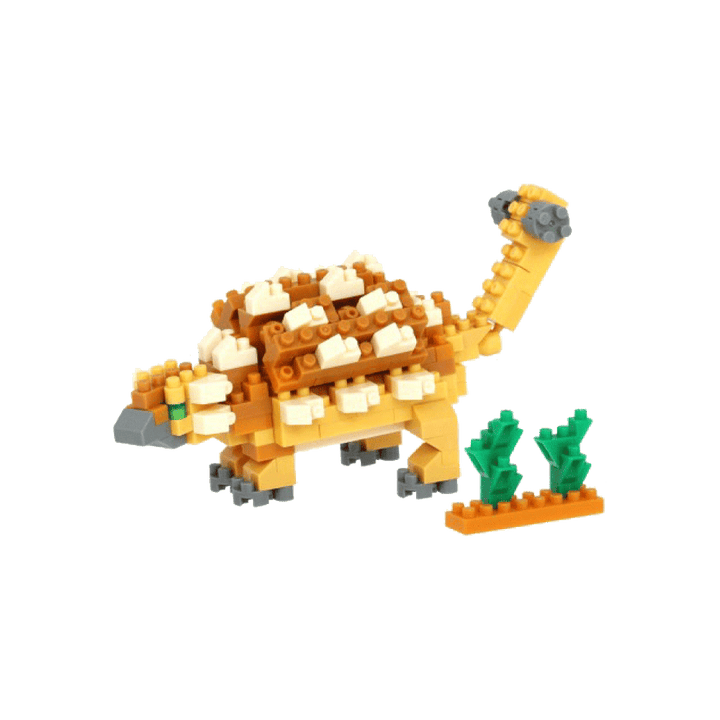NANOBLOCK Jeu de construction Ankylosaurus Jaune