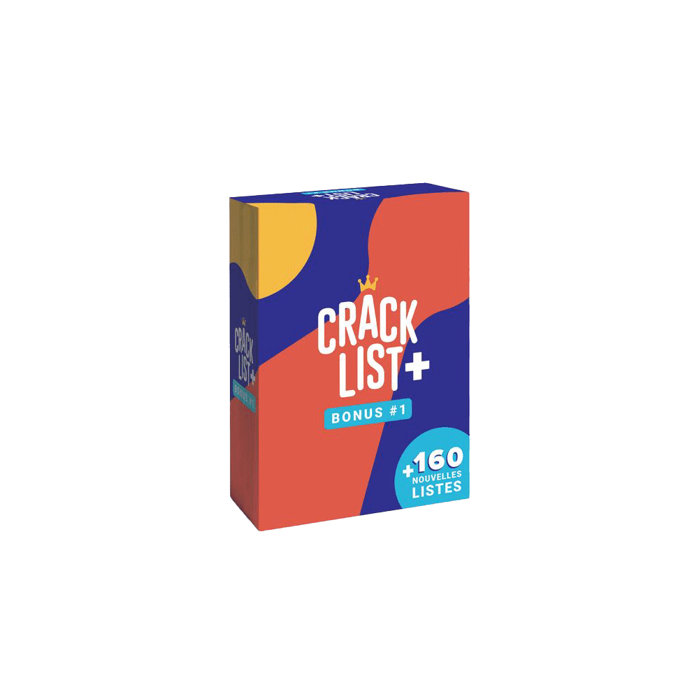 Jeu Crack list + bonus #1 Multicolore