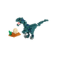 NANOBLOCK Jeu de construction Velociraptor Bleu