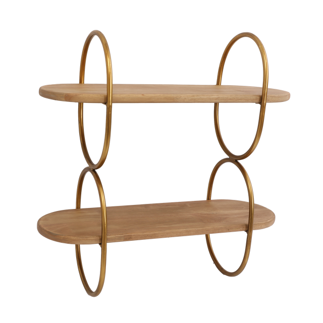Etagère en bois LOIS coloris beige
