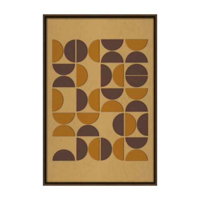 Toile en relief AMERICANO 60 x 80 cm