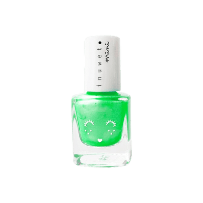 INUWET Vernis à ongles Néon vert Rose Pastéque 5ML