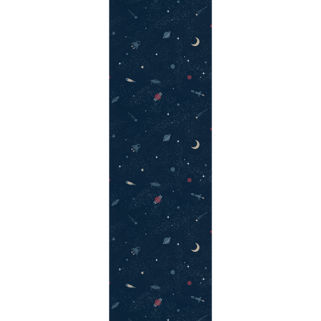 4MURS Papier peint intissé COSMOLAND coloris bleu nuit