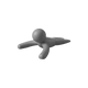 UMBRA Bloque porte Buddy Gris
