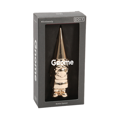 DOIY Ouvre-bouteilles Gnome Or