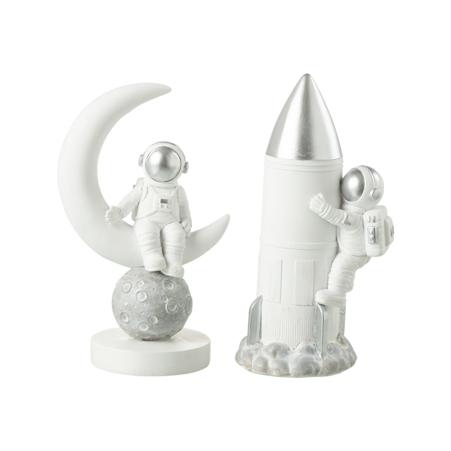 Figurine ASTRONAUTE coloris blanc