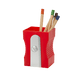 BALVI Pot à crayons Taille crayon Rouge