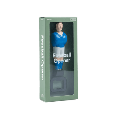 DOIY Ouvre-bouteilles Babyfoot Bleu