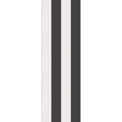 4MURS Papier peint vinyle Podium stripe Noir et blanc