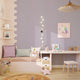 4MURS Papier peint vinyle Podium Parme Trame