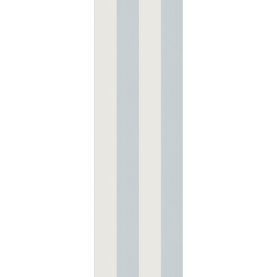 4MURS Papier peint vinyle Podium stripe Bleu grisé et blanc