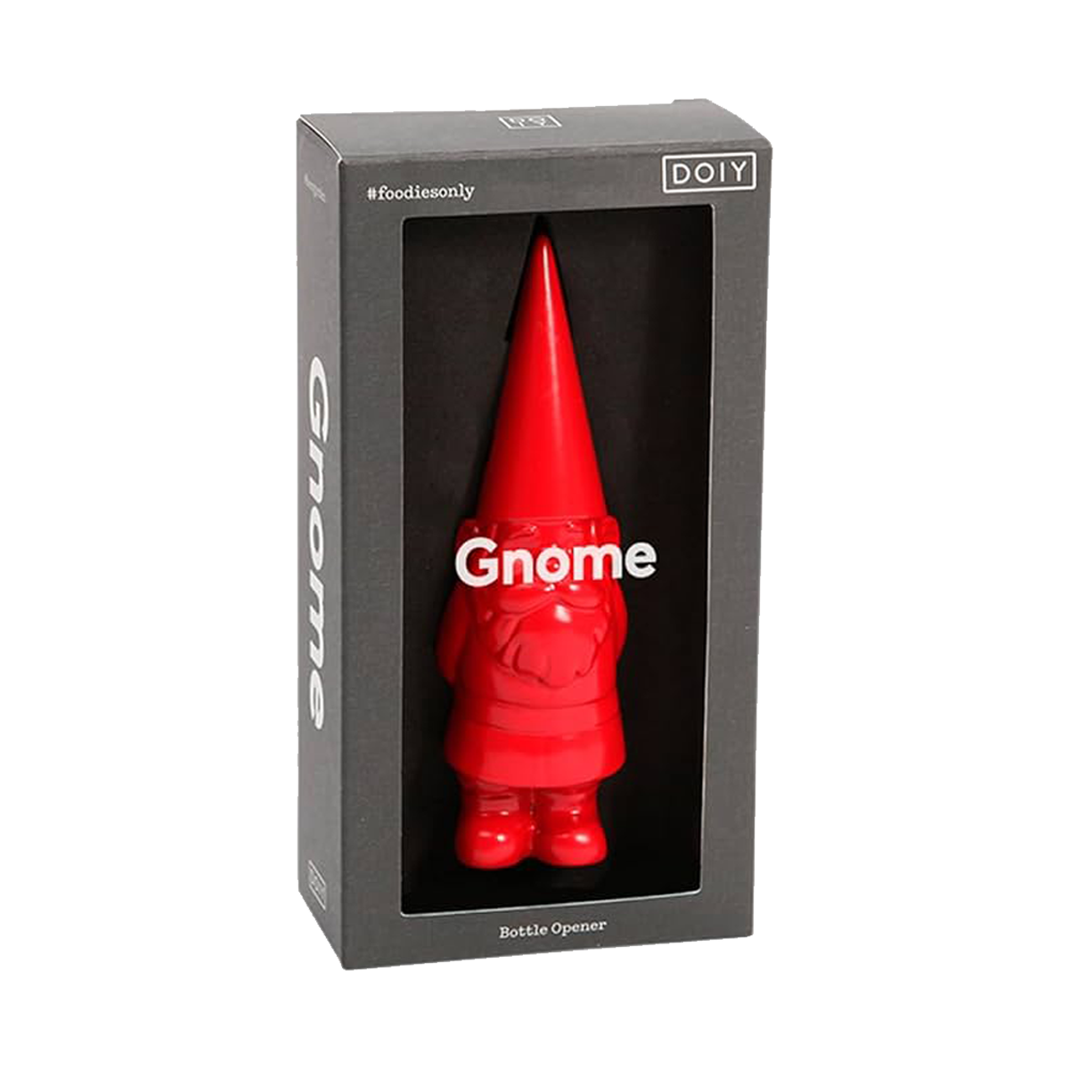 DOIY Ouvre-bouteilles Gnome Rouge