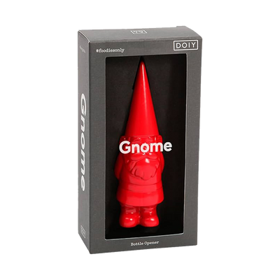 DOIY Ouvre-bouteilles Gnome Rouge
