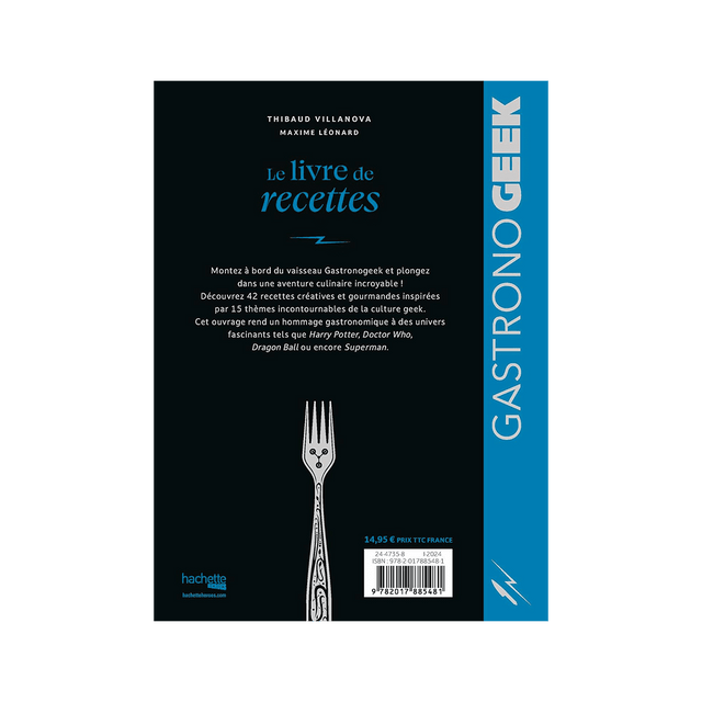 Livre culinaire MINI-GASTRONOGEEK - LE LIVRE DE RECETTES