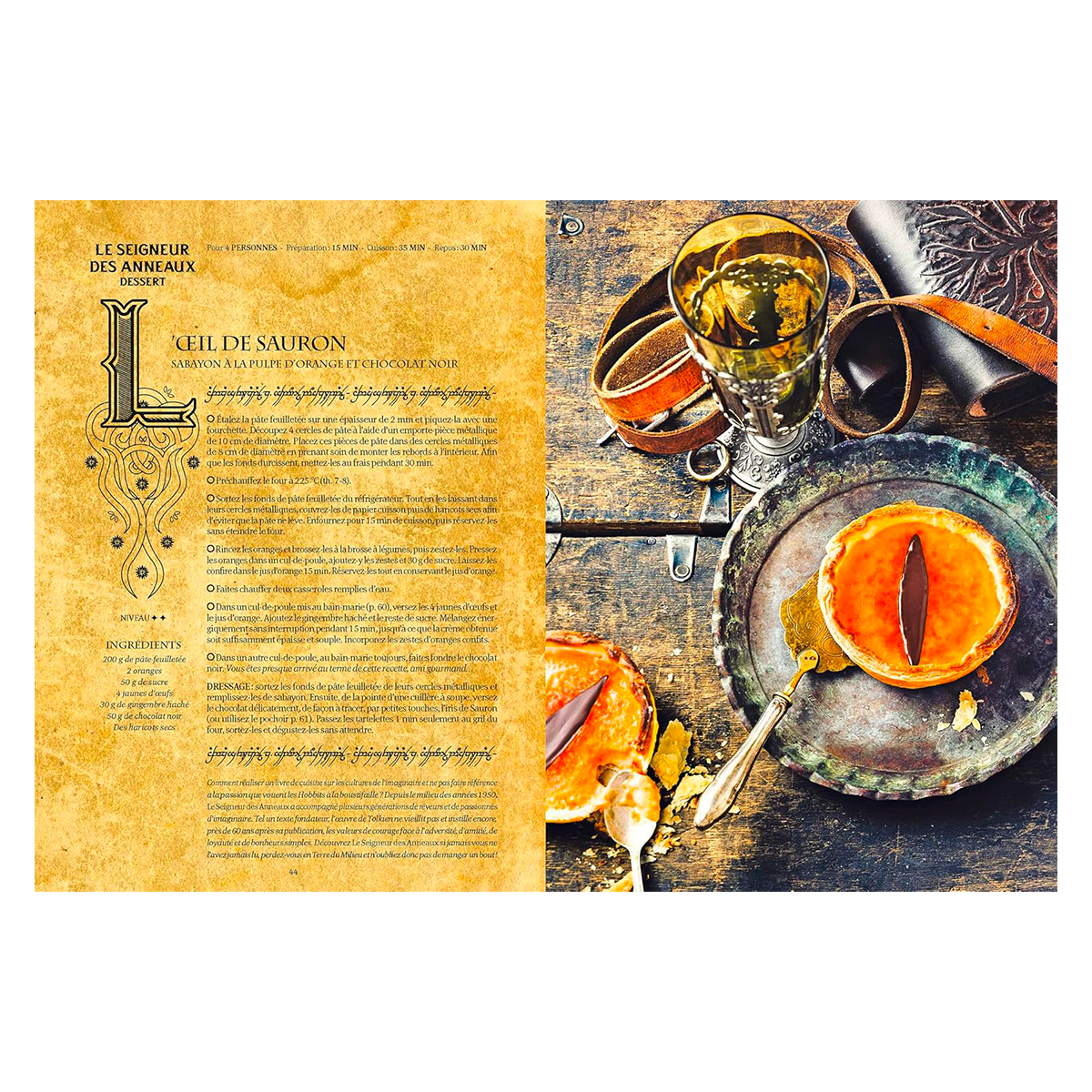 Livre cuisine Mini-gastronogeek - le livre de recettes Bleu