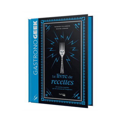 Livre cuisine Mini-gastronogeek - le livre de recettes Bleu