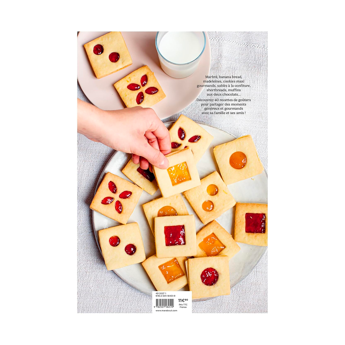 Livre cuisine Les goûters bonne maman Blanc