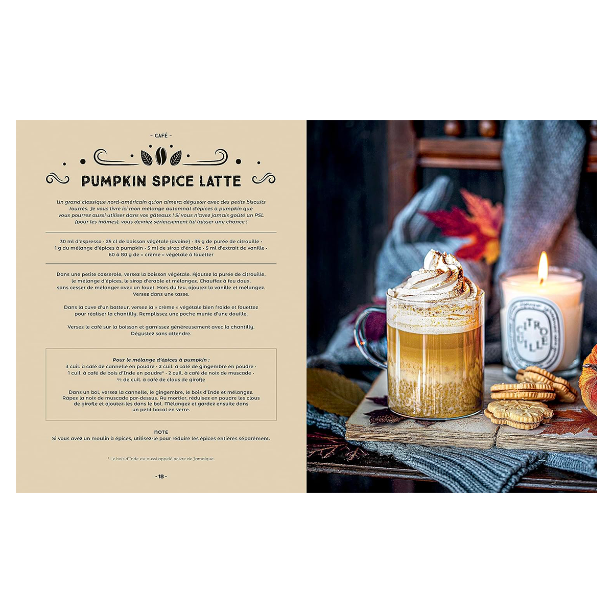 Livre cuisine Délices en tasse Noir