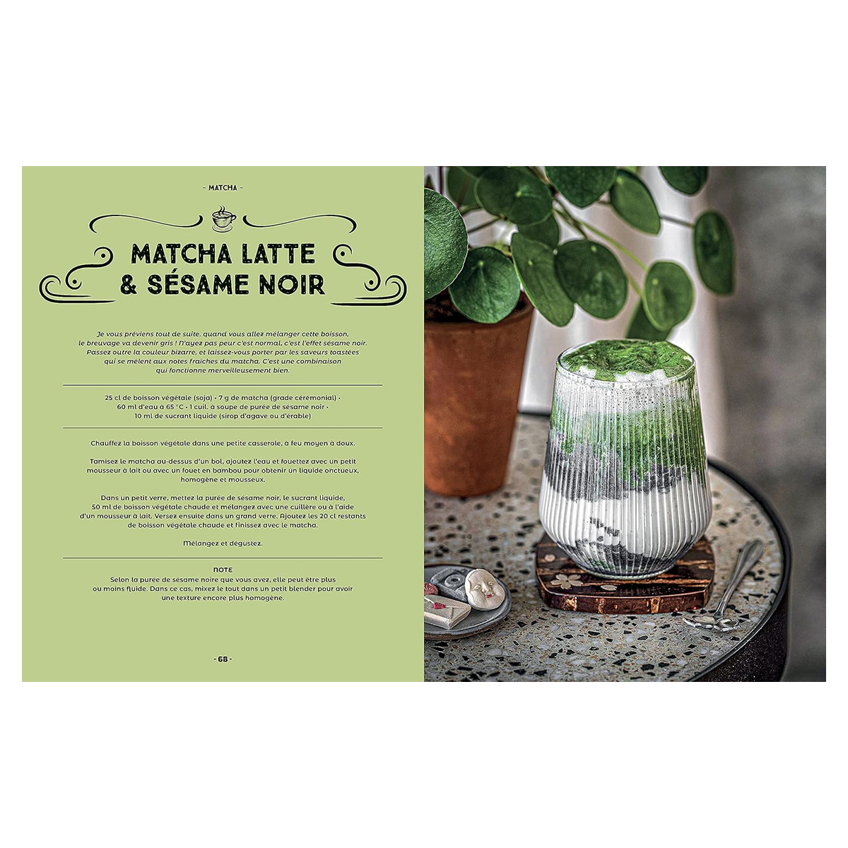 Livre cuisine Délices en tasse Noir