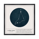 4MURS Tableau Capricorne Blanc