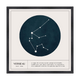 4MURS Tableau Verseau Blanc