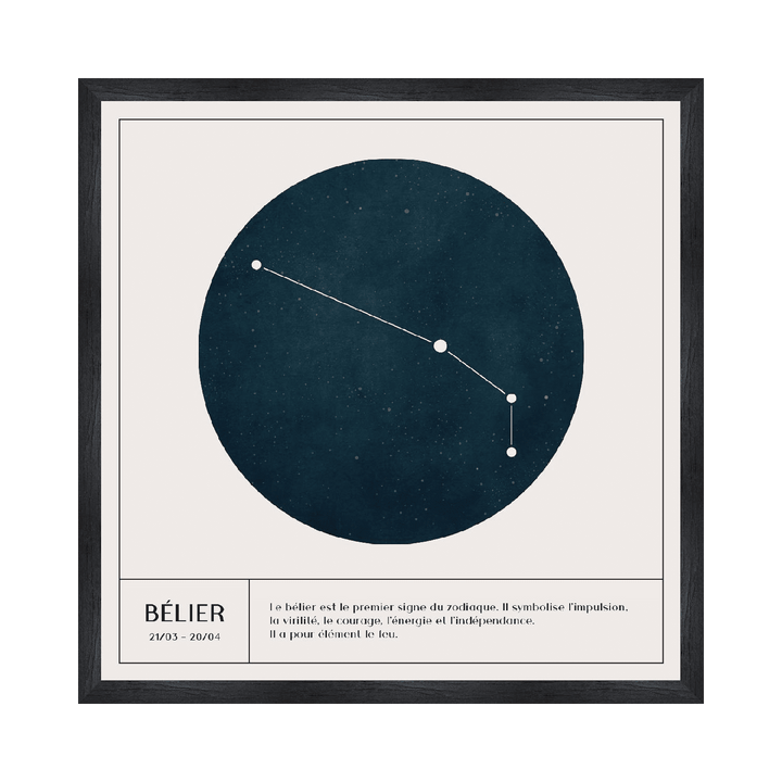 4MURS Tableau Bélier Blanc