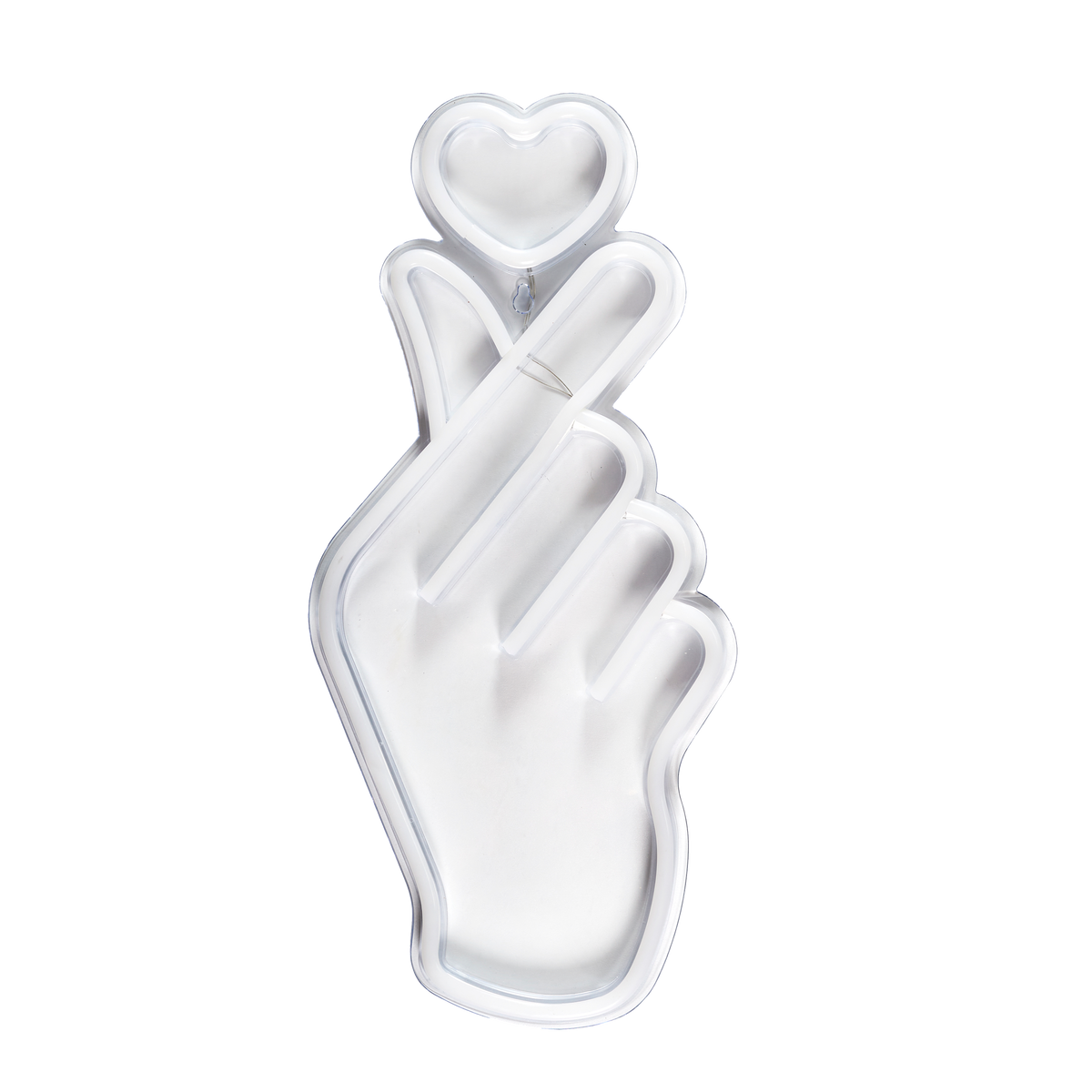 Néon Coeur Rose