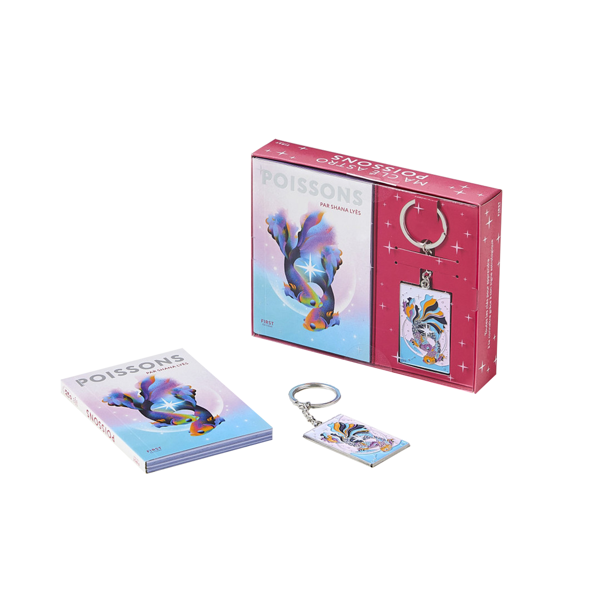 Livre bien-être Poisson Multicolore