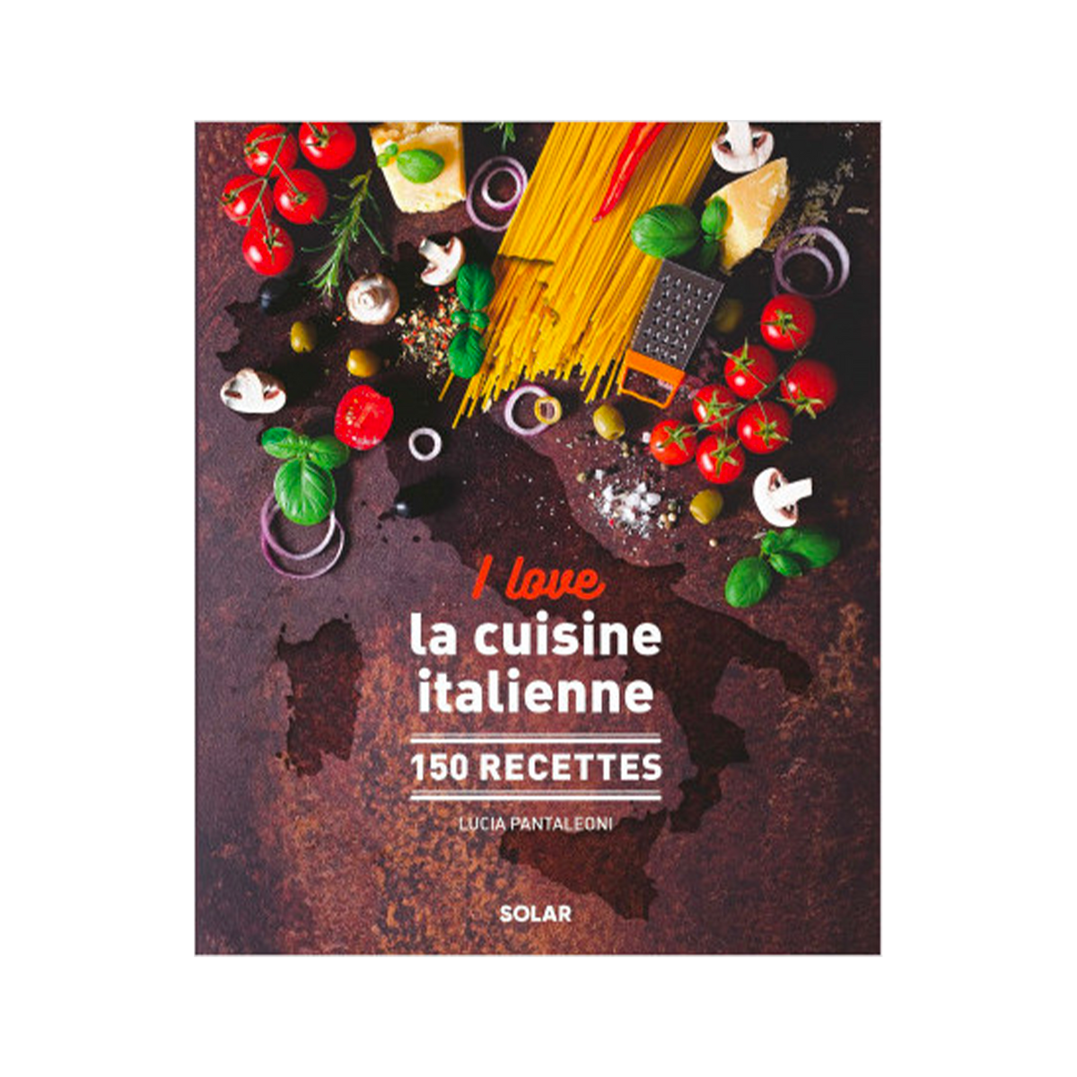 Livre cuisine I love la cuisine italienne Multicolore