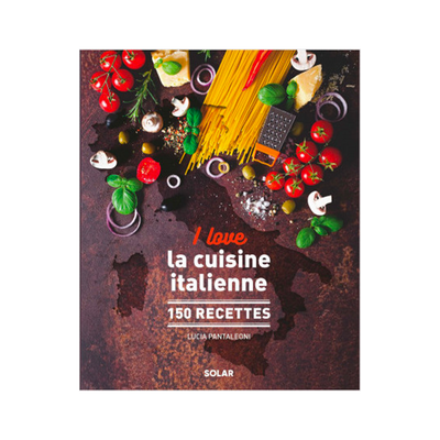 Livre cuisine I love la cuisine italienne Multicolore