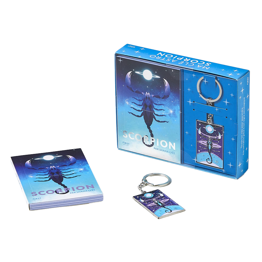 Livre bien-être Scorpion Bleu