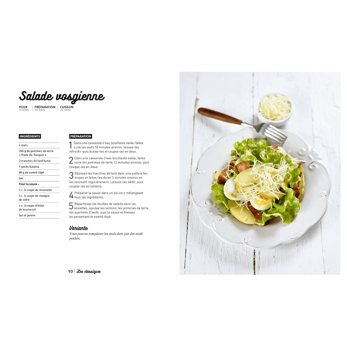 Livre cuisine I love salades Multicolore