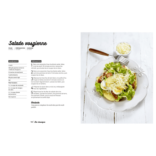 Livre culinaire I LOVE SALADES