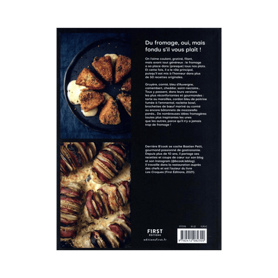 Livre cuisine Fromages fondus Jaune