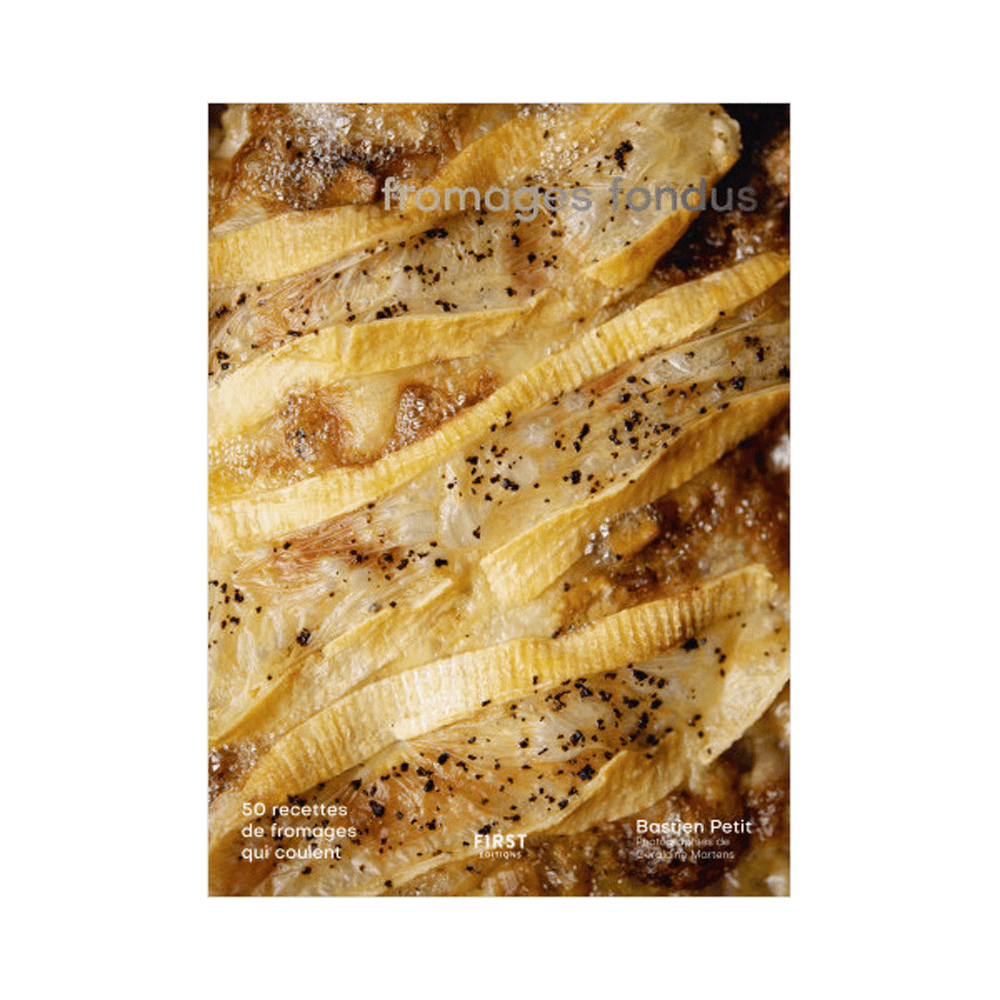 Livre cuisine Fromages fondus Jaune