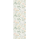 Papier peint intissé Evie Vert et jaune d'or