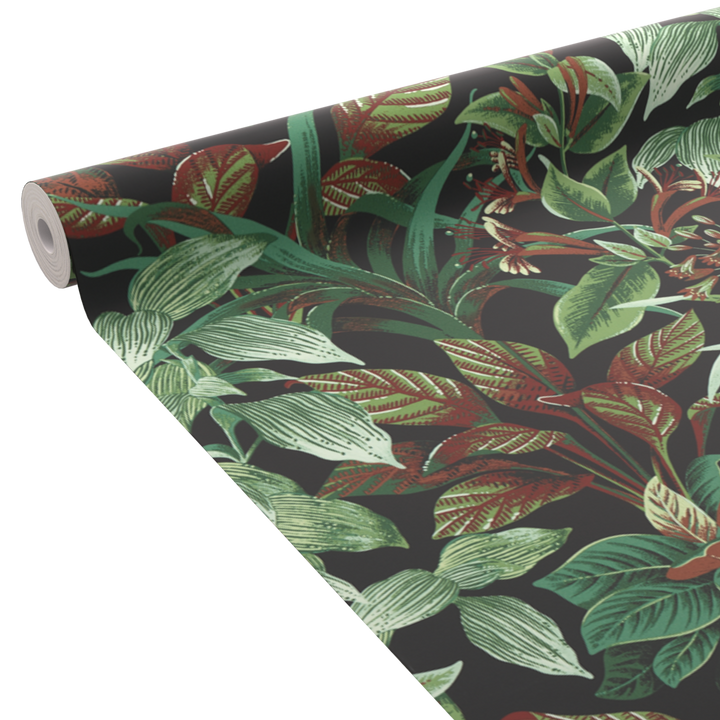 4MURS Papier peint intissé Polynesia Multicolore