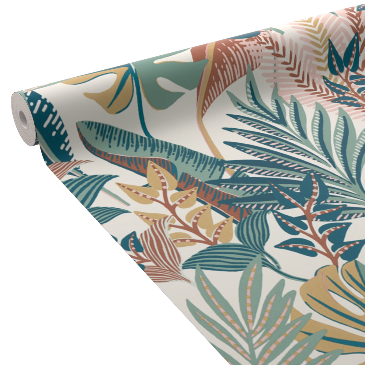 Papier peint intissé Allison Multicolore