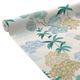 Papier peint intissé Taya Bleu azur