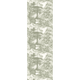 4MURS Papier peint intissé Leon Vert de gris