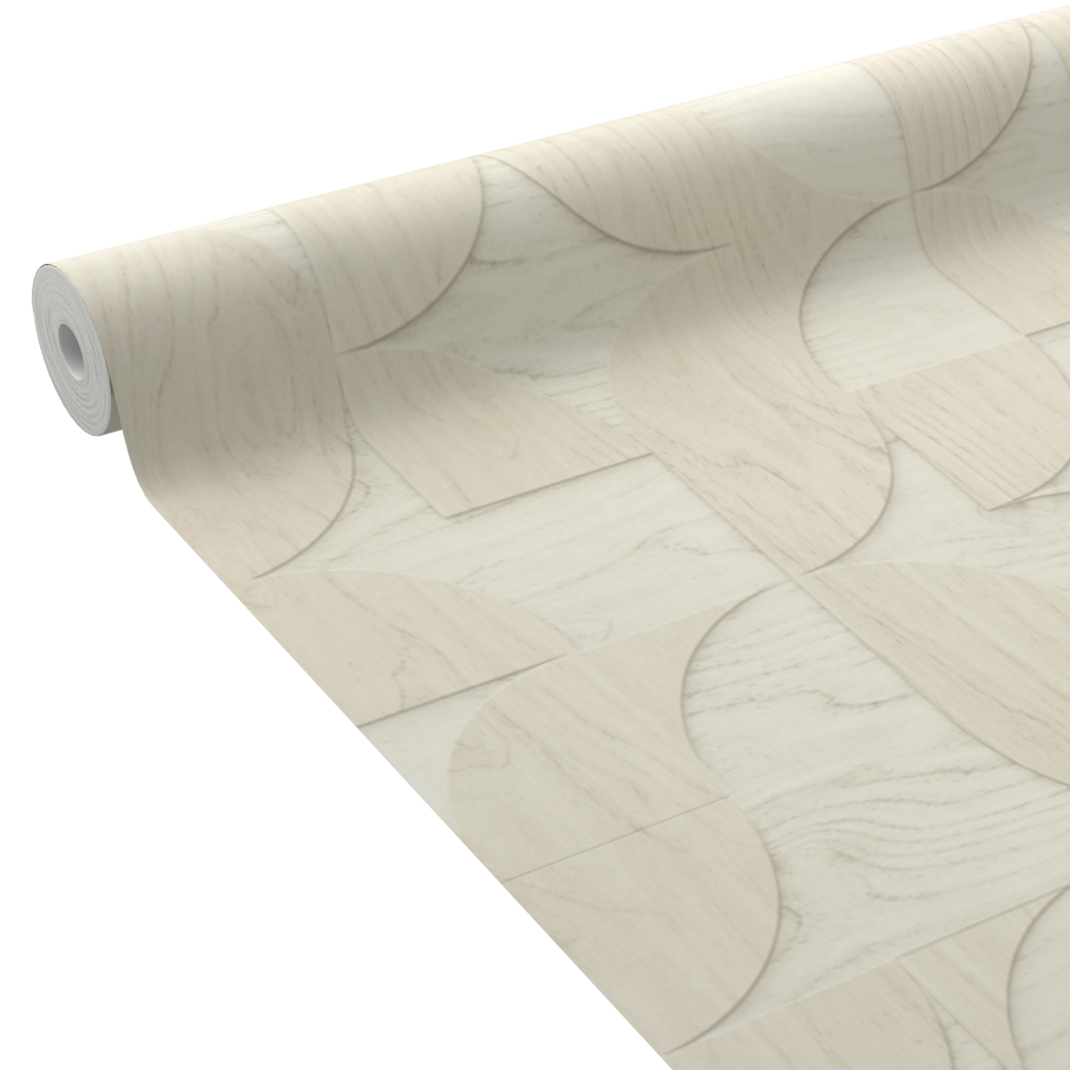4MURS Papier peint intissé Kenley Beige chaud