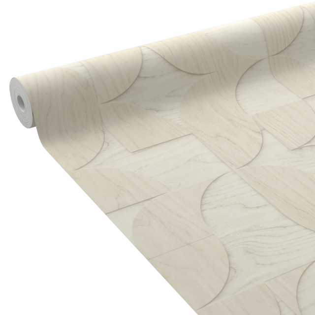 4MURS Papier peint intissé KENLEY coloris beige chaud