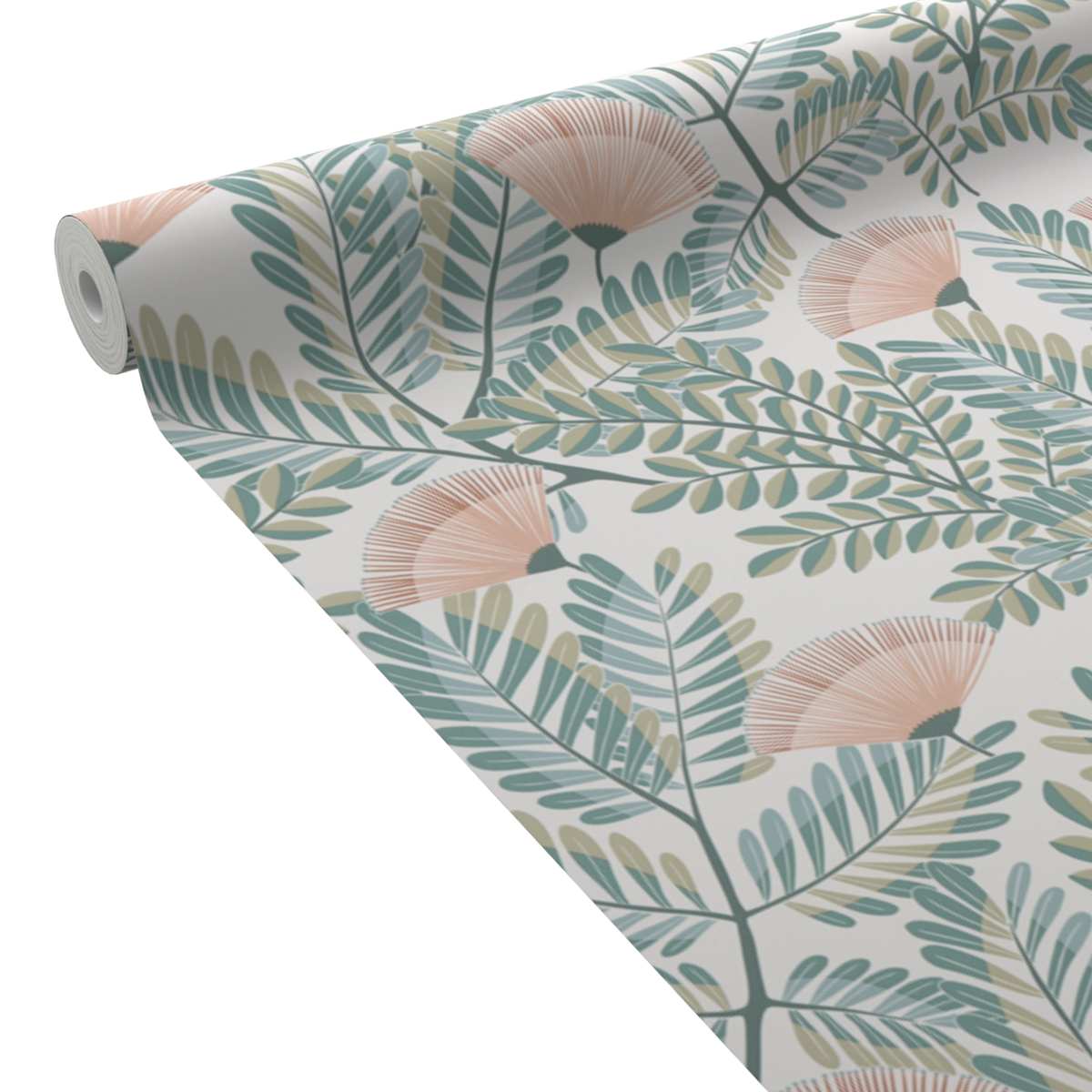 Papier peint intissé Cecilia Multicolore