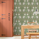 WILLIAM MORRIS AT HOME Papier peint intissé Pimpernel Vert feuille
