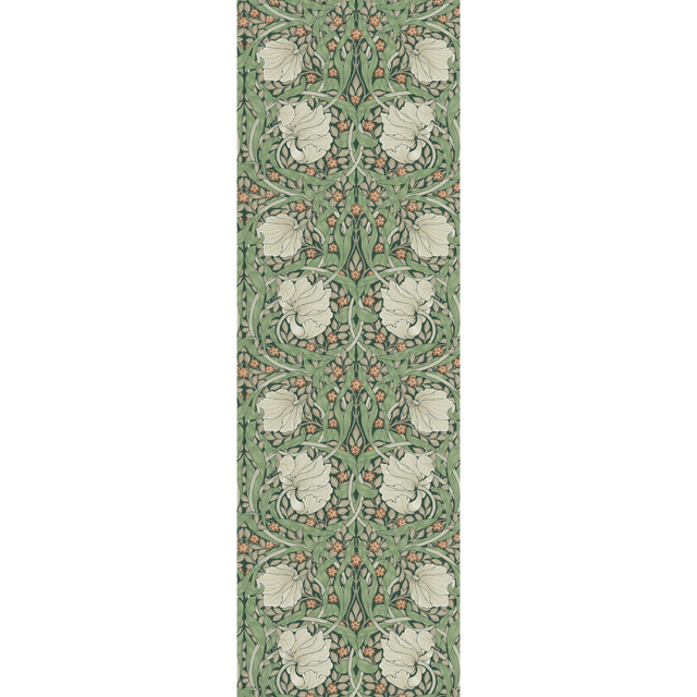 William Morris at Home Papier peint intissé PIMPERNEL vert feuille