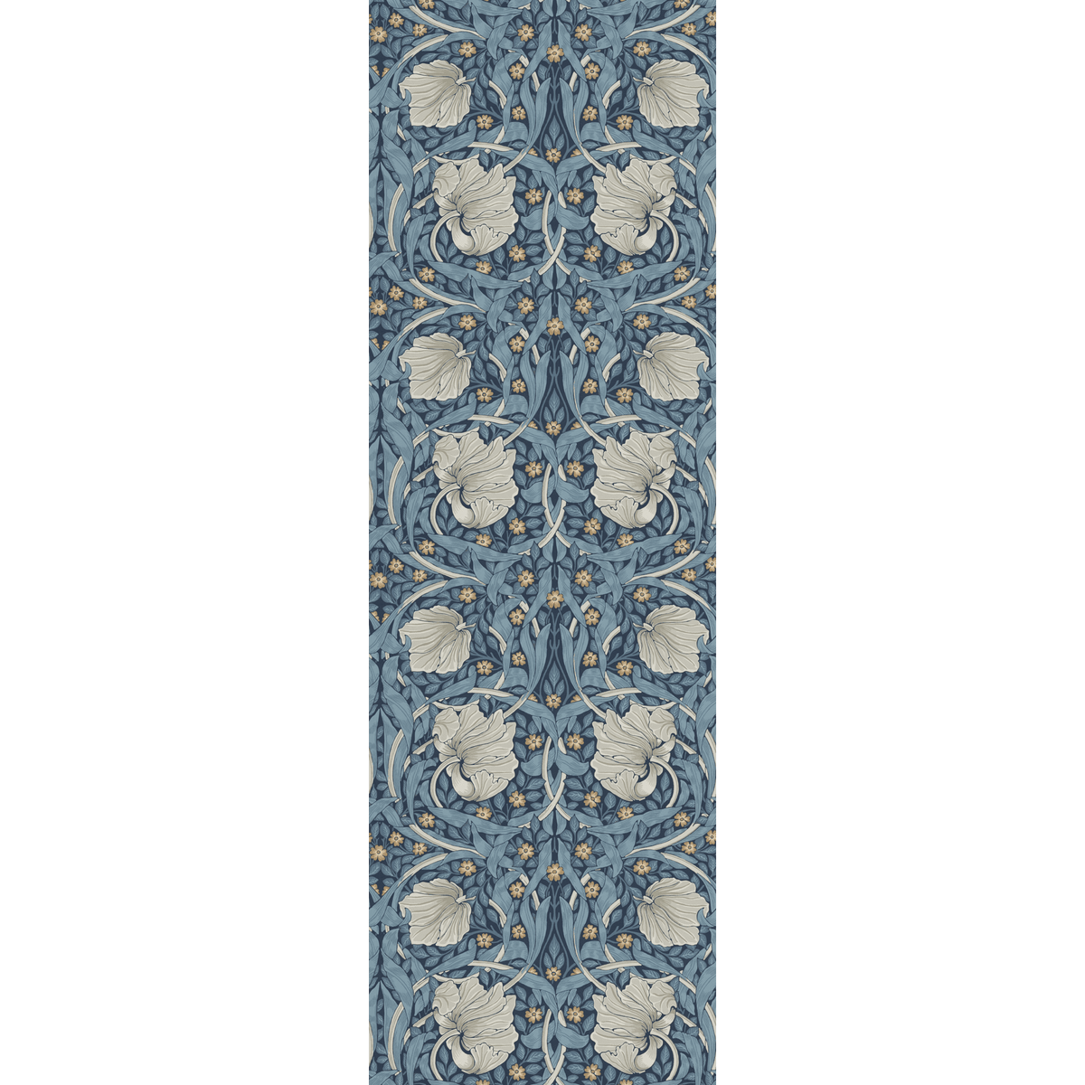 WILLIAM MORRIS AT HOME Papier peint intissé Pimpernel Bleu marine