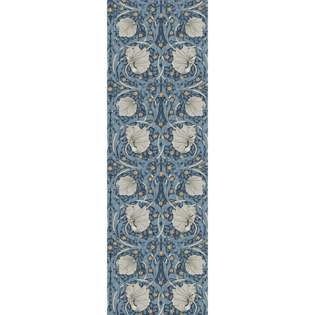 William Morris at Home Papier peint intissé PIMPERNEL bleu marine