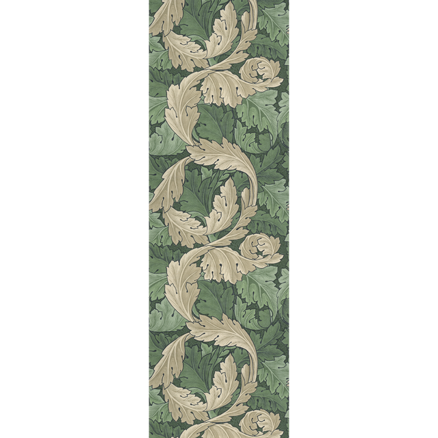William Morris at Home Papier peint intissé ACANTHUS vert feuille